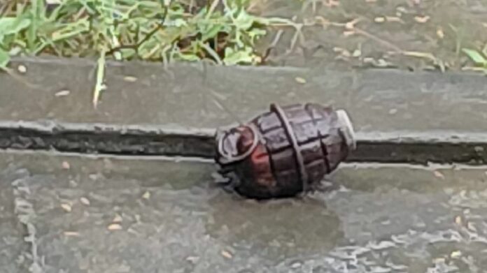 Hand Grenade Found at Shija Hospital Premises in Manipur’s Imphal West