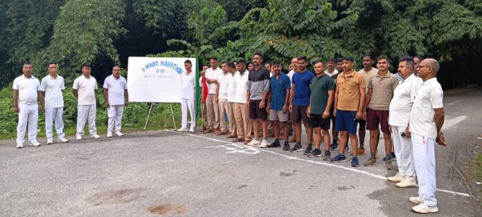 SSB Sonapur organises mini marathon under Har Ghar Tiranga campaign