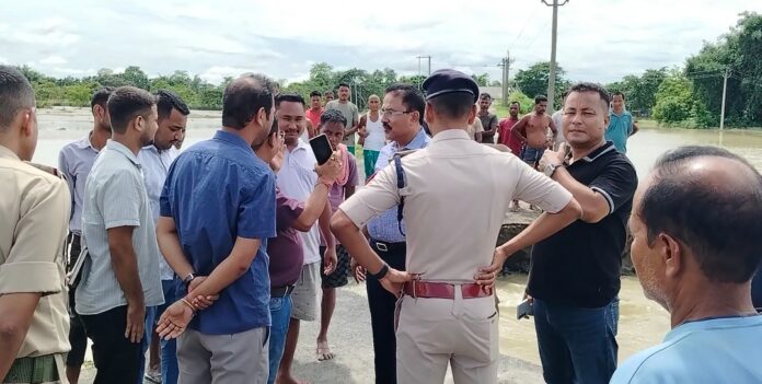Assam Minister Charan Boro Visits Flood-Hit Orang-Mazbat Region as Flash Floods Disrupt 50 Villages