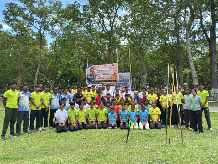 Over 100 Athletes Compete in National Javelin Day Event at Sualkuchi