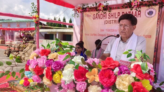 Gandhi Shilp Bazaar showcases Northeast’s craft heritage in Cherrapunji