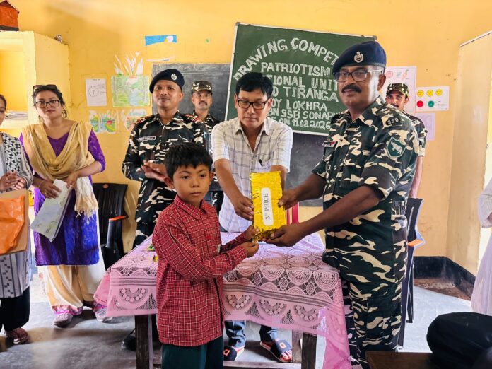 SSB organises painting competition under Har Ghar Tiranga campaign