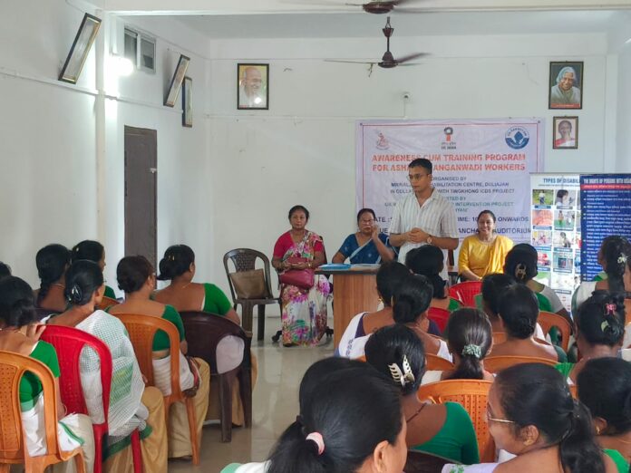 MRC Conducts Disability Awareness Training for ASHA, Anganwadi Workers in Tingkhong