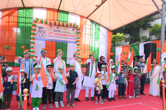 USTM Meghalaya Celebrates 80th Independence Day With Patriotic Fervour