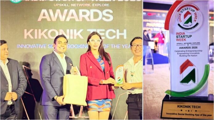 Nagaland Startup Kikonik Tech Wins Innovative Social Booking App of the Year Award