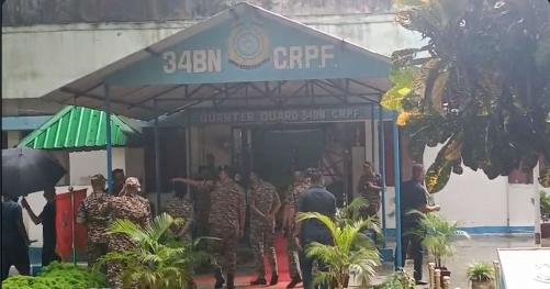 CRPF Chief GP Singh Visits Nagaon Battalion to Review August 4 Firing Incident