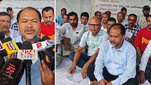 Akhil Gogoi Begins Indefinite Hunger Strike, Seeks Rs 10 Lakh Flood Compensation