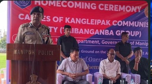 Manipur DGP urges insurgents to surrender, assures lawful rehabilitation support