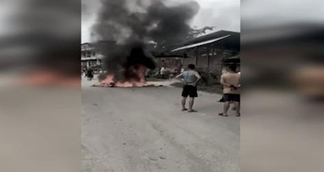 Two houses allegedly set ablaze in Manipur’s Senapati, tension prevails