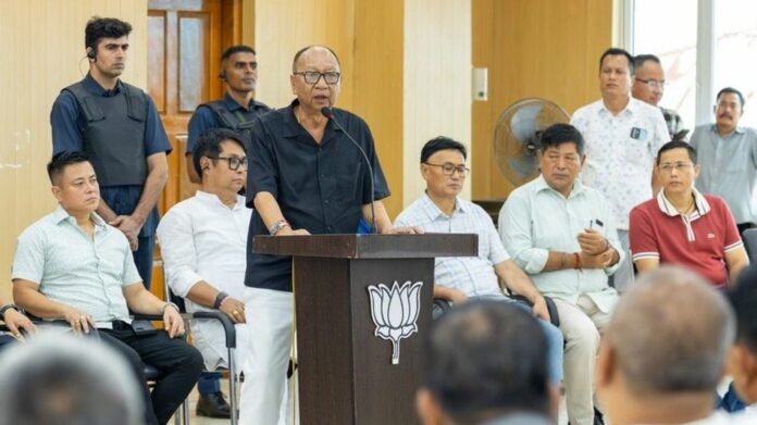 Manipur CM Briefs BJP Leaders on Census Postponement After Delhi Meeting