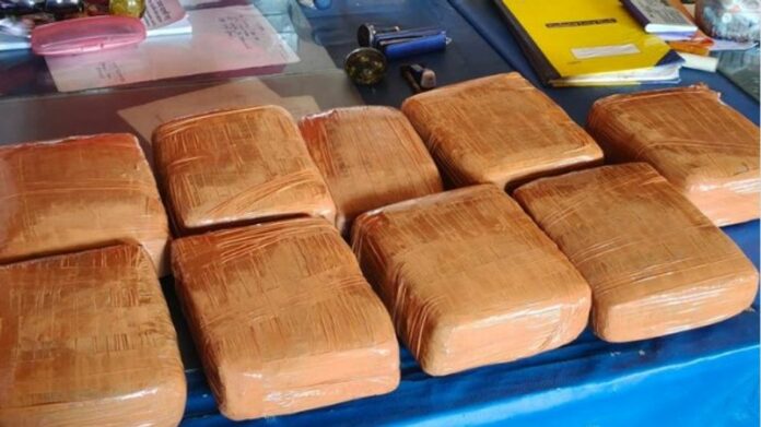 Railway Police Seize Suspected Cannabis from Silchar-Rangiya Express