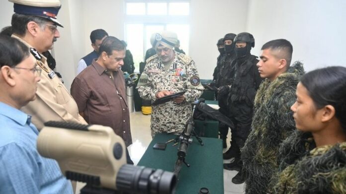 Assam CM Reviews Infrastructure at Lachit Barphukan Police Academy
