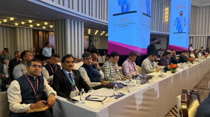 Tripura Gramin Bank Chairman Attends High-Level Review Meeting on SHG-Bank Linkage in Mumbai