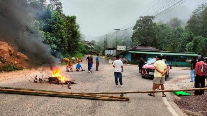 GYO Bandh Begins in Leparada Despite Administrative Ban