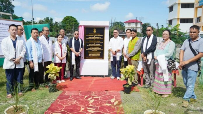 Foundation Stone Laid for New Blood Bank at Namsai District Hospital
