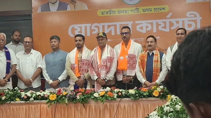 Former Nagaon DC Debasish Sharma Joins BJP Ahead of Bypoll