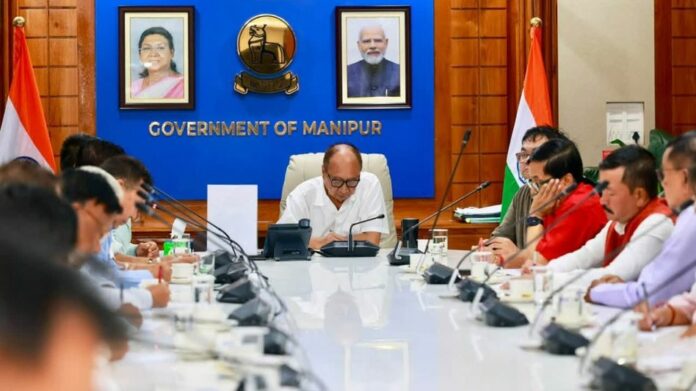 Manipur CM Chairs All-Party Meeting on NRC Update