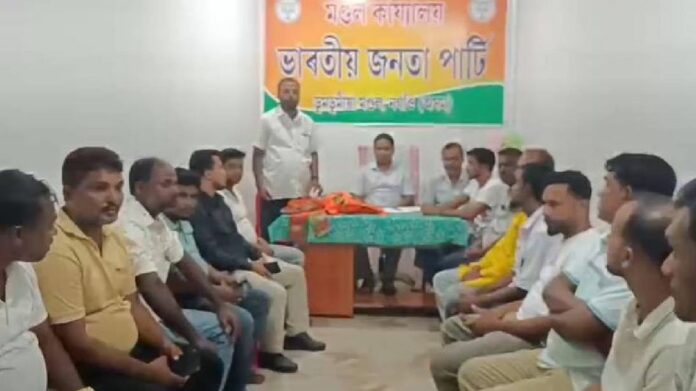 Over 50 Congress Workers Join BJP in Assam’s Dhing Amid Candidate Discontent