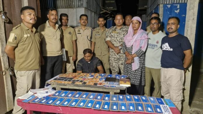 Assam Police Seize 69 ATM Cards, 63 Passbooks in Kamrup Raid