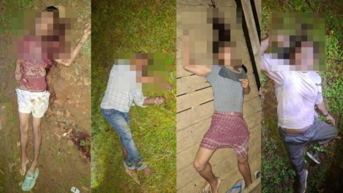 Four Naga civilians allegedly killed near Myanmar border in Manipur
