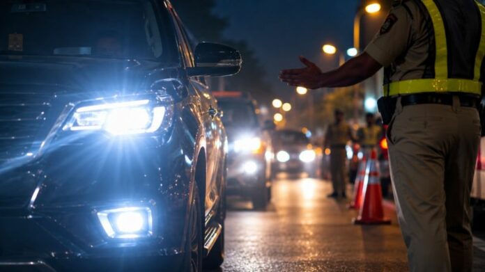 Tripura Traffic Police to crack down on unauthorised vehicle lights