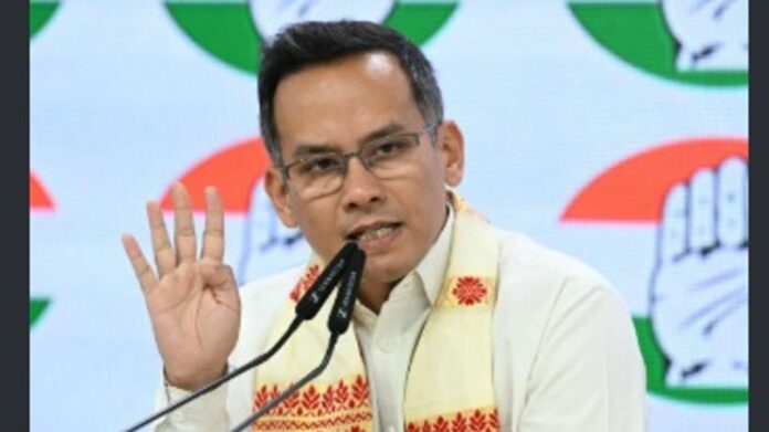 Gaurav Gogoi alleges BJP-AIUDF understanding at Nagaon bypoll rally