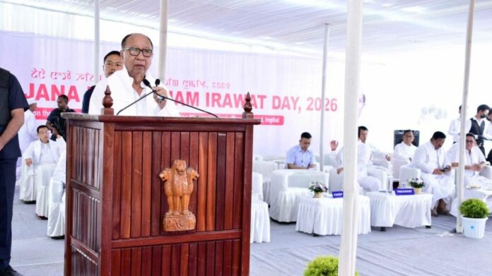 Manipur CM calls for unity among 36 communities on Jana Neta Hijam Irawat Day