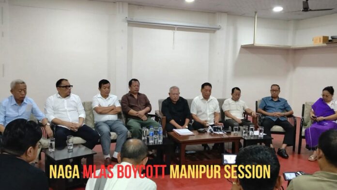 Naga MLAs Skip Manipur Assembly Sitting Over Leilon Vaiphei Case