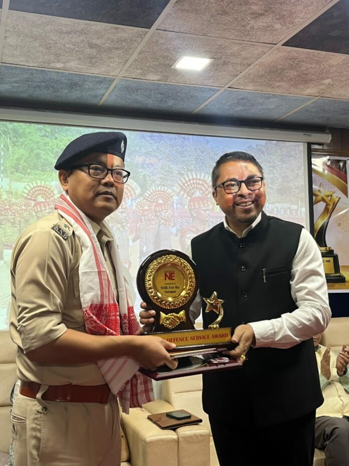 1st Battalion SSB Sonapur Receives ‘Best Service Award’