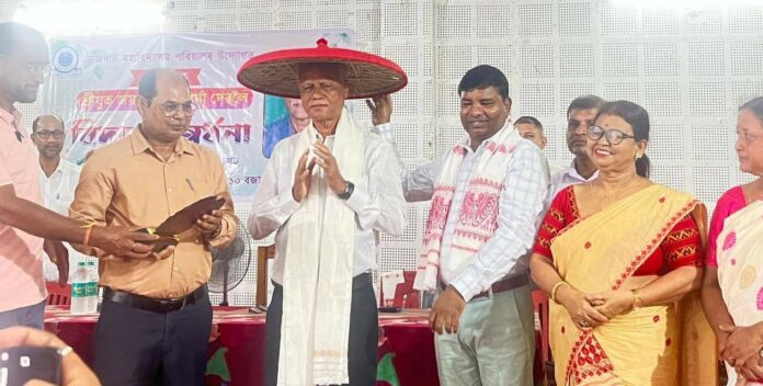 Mazbat College Holds Farewell for Retiring Librarian Jayanta Kumar Sharma