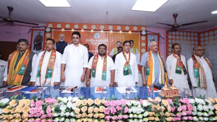 BJP Draws Up Strategy for TTAADC Village Committee Polls