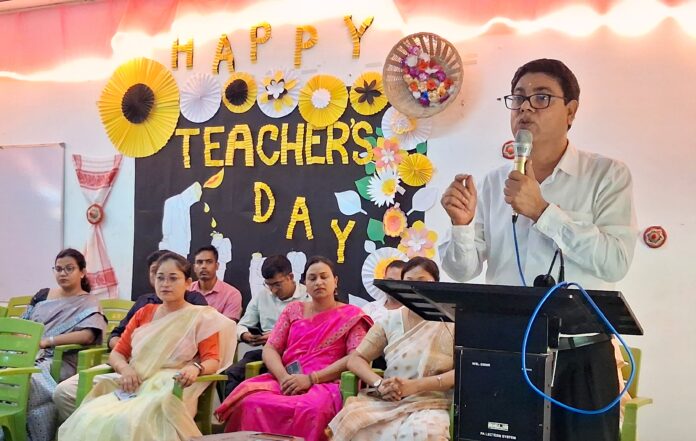 Teachers’ Day Celebrated at Dhakuakhana Teachers’ Training College