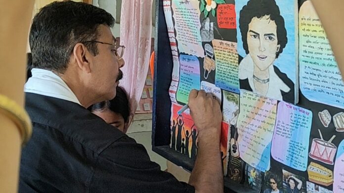 Dhekiajuli School Unveils 54 Wall Magazines in Three Years