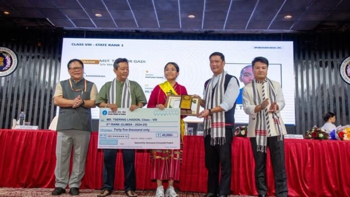 Khandu Felicitates 30 Meritorious Students Under Golden Jubilee Award