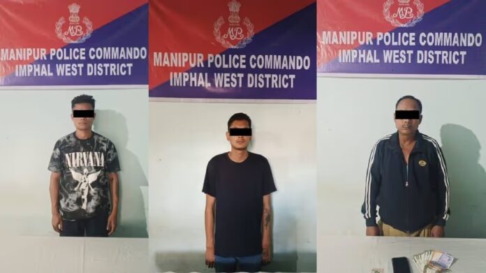 Three Alleged Insurgents Arrested in Imphal West