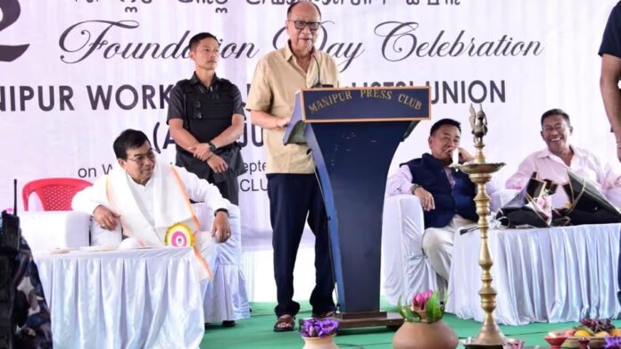 Manipur CM Announces Higher Pension for Journalists, One-Time Relief for Conflict-Affected