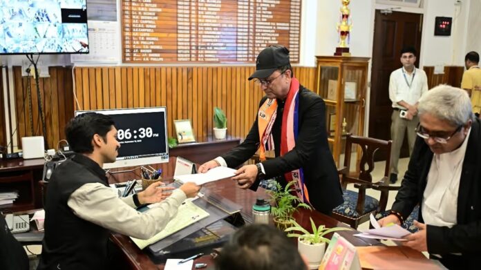 BJP Candidate Devasish Sharma Files Nomination for Nagaon Lok Sabha Bypoll