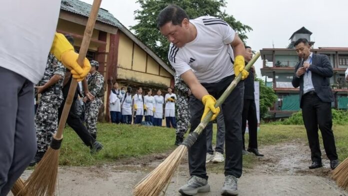 Arunachal CM Pema Khandu Launches Swachhata Hi Seva 2026 with School Cleanliness Drive in Itanagar