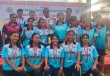 Kankalata Baruah Inter-District Cricket: N F Railway Champion