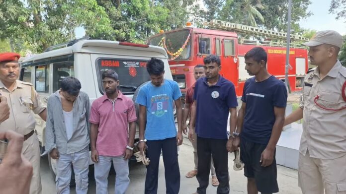 Five Alleged Cattle Thieves Arrested in Nagaon’s Juria