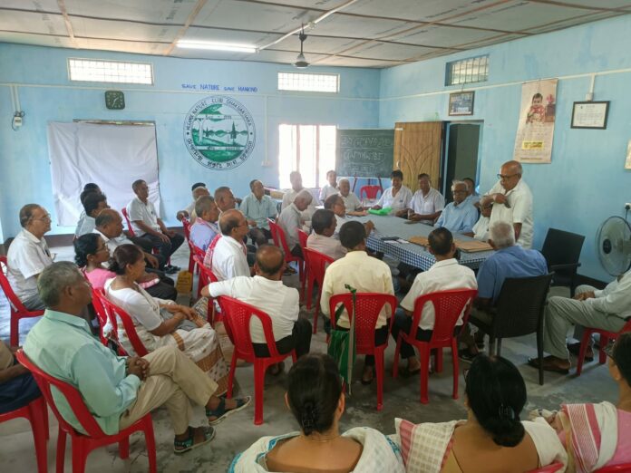 Dhakuakhana Senior Citizens Hold Joint Meeting, Form Committee to Address Organisational Issues