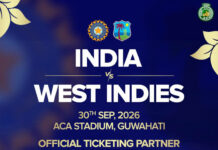 India-West Indies Guwahati ODI Tickets to Go on Sale from Sep. 4