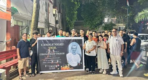Manipuri Musician’s Death Sparks Candlelight Protest in Delhi