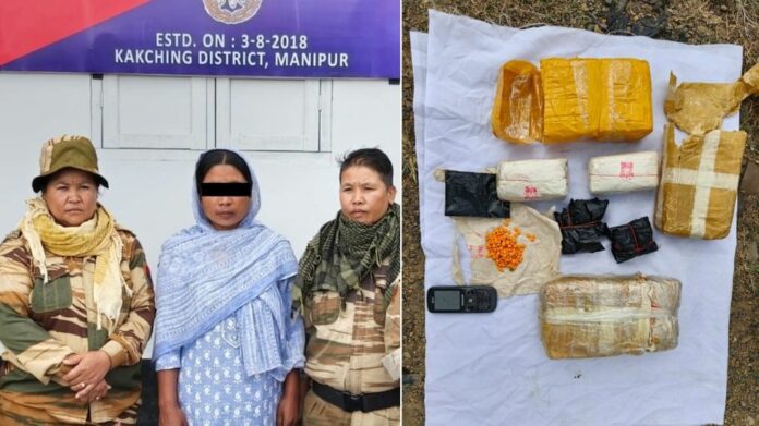 Manipur Police Arrest Woman with Suspected WY Tablets, KCP (PWG) Member in Separate Operations