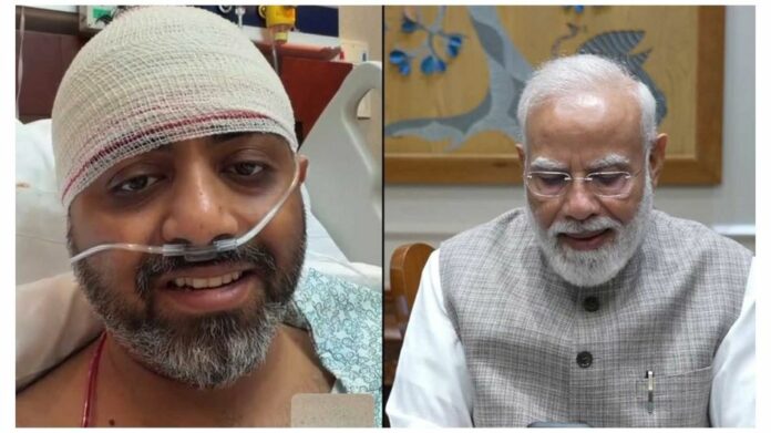 Captain Smit Machchhar Tells PM Modi How He Reached Cockpit After Attack