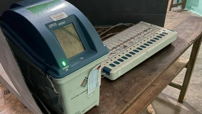 EVM malfunction disrupts polling at Raha booth for nearly three hours