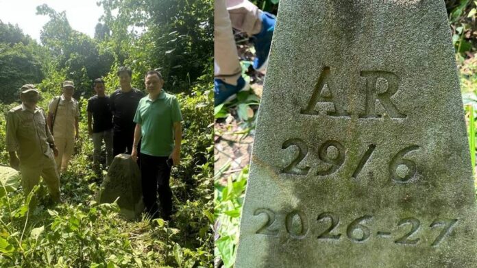 Pakke Kessang becomes first Arunachal district to erect official boundary pillar
