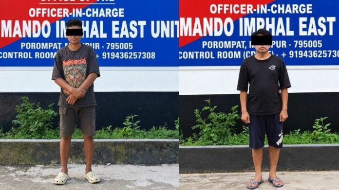 Manipur security forces arrest two insurgent cadres in separate operations
