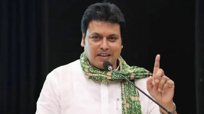 Biplab Deb Says NDA By-election Wins Reflect Public Confidence in Modi