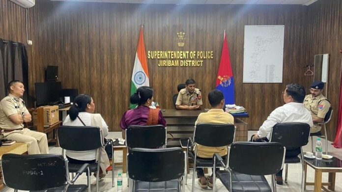 Manipur DGP Reviews Security, IDP Resettlement in Jiribam